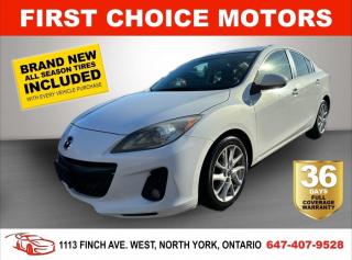 Used 2013 Mazda MAZDA3 GT ~AUTOMATIC, FULLY CERTIFIED WITH WARRANTY!!!~ for sale in North York, ON