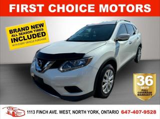 Used 2015 Nissan Rogue S ~AUTOMATIC, FULLY CERTIFIED WITH WARRANTY!!!~ for sale in North York, ON