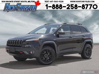 Used 2015 Jeep Cherokee TRAILHAWK | PANO | LTHR | HTD STS | PWR TLGATE & M for sale in Milton, ON