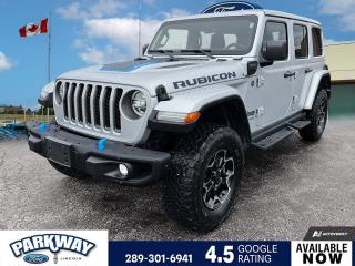 Used 2022 Jeep Wrangler Unlimited 4xe Rubicon HEATED STEERING WHEEL | NAVIGATION SYSTEM | HARD TOP for sale in Waterloo, ON