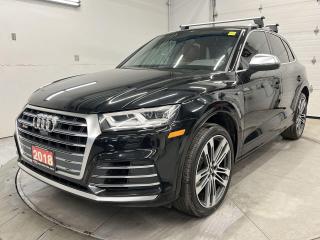 Used 2018 Audi SQ5 TECHNIK | 354HP | PANO ROOF | RED LEATHER | NAV for sale in Ottawa, ON
