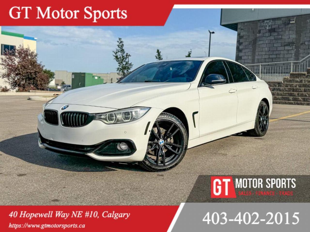 Used 2015 BMW 428i xDrive Gran Coupe AWD | LEATHER | BACKUP CAM | SUNROOF | $0 DOWN for sale in Calgary, AB