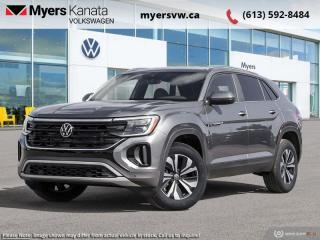 <b>Cooled Seats,  Heated Steering Wheel,  Mobile Hotspot,  Remote Start,  Power Liftgate!</b><br> <br> <br> <br>  This 2024 Volkswagen Atlas Cross Sport is a versatile and capable family SUV, with impressive driving dynamics and outstanding aesthetics. <br> <br>This 2024 VW Atlas Cross Sport is a crossover SUV with a gently sloped roofline to form the distinct silhouette of a coupe, without taking a toll on practicality and driving dynamics. On the inside, trim pieces are crafted with premium materials and carefully put together to ensure rugged build quality. With loads of standard safety technology that inspires confidence, this 2024 Volkswagen Atlas Cross Sport is an excellent option for a versatile and capable family SUV with dazzling looks.<br> <br> This platinum gray metallic SUV  has an automatic transmission and is powered by a  2.0L I4 16V GDI DOHC Turbo engine.<br> <br> Our Atlas Cross Sports trim level is Comfortline 2.0 TSI. This refreshed VW Atlas starts with the Comfortline trim, which comes standard with a power liftgate for rear cargo access, heated and ventilated front seats, a heated steering wheel, remote engine start, adaptive cruise control, and a 12-inch infotainment system with Car-Net mobile hotspot internet access, Apple CarPlay and Android Auto. Safety features also include blind spot detection, lane keeping assist with lane departure warning, front and rear collision mitigation, park distance control, and autonomous emergency braking. This vehicle has been upgraded with the following features: Cooled Seats,  Heated Steering Wheel,  Mobile Hotspot,  Remote Start,  Power Liftgate,  Adaptive Cruise Control,  Blind Spot Detection. <br><br> <br>To apply right now for financing use this link : <a href=https://www.myersvw.ca/en/form/new/financing-request-step-1/44 target=_blank>https://www.myersvw.ca/en/form/new/financing-request-step-1/44</a><br><br> <br/> See dealer for details. <br> <br>Call one of our experienced Sales Representatives today and book your very own test drive! Why buy from us? Move with the Myers Automotive Group since 1942! We take all trade-ins - Appraisers on site!<br> Come by and check out our fleet of 30+ used cars and trucks and 130+ new cars and trucks for sale in Kanata.  o~o