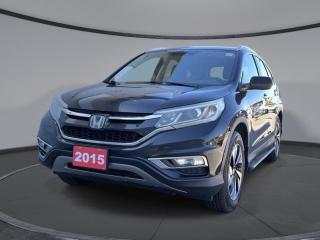 Used 2015 Honda CR-V Touring  - Navigation -  Leather Seats for sale in Sudbury, ON