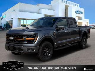 <b>Off-Road Package,  Heated Seats,  Climate Control,  Aluminum Wheels,  Running Boards!</b><br> <br> <br> <br>We value your TIME, we wont waste it or your gas is on us!   We offer extended test drives and if you cant make it out to us we will come straight to you!<br> <br>  The Ford F-150 is for those who think a day off is just an opportunity to get more done. <br> <br>Just as you mould, strengthen and adapt to fit your lifestyle, the truck you own should do the same. The Ford F-150 puts productivity, practicality and reliability at the forefront, with a host of convenience and tech features as well as rock-solid build quality, ensuring that all of your day-to-day activities are a breeze. Theres one for the working warrior, the long hauler and the fanatic. No matter who you are and what you do with your truck, F-150 doesnt miss.<br> <br> This carbonized grey metallic Crew Cab 4X4 pickup   has an automatic transmission and is powered by a  400HP 5.0L 8 Cylinder Engine.<br> <br> Our F-150s trim level is Tremor. Upgrading to this Ford F-150 Tremor is a great choice as it comes loaded with exclusive aluminum wheels, a performance off-road suspension, a dual stainless steel exhaust with black tip, front fog lights, remote keyless entry and remote engine start, Ford Co-Pilot360 that features lane keep assist, pre-collision assist and automatic emergency braking. Enhanced features include body colored exterior accents, SYNC 4 with enhanced voice recognition, Apple CarPlay and Android Auto, FordPass Connect 4G LTE, steering wheel mounted cruise control, a powerful audio system, trailer hitch and sway control, cargo box lights, power door locks and a rear view camera to help when backing out of a tight spot. This vehicle has been upgraded with the following features: Off-road Package,  Heated Seats,  Climate Control,  Aluminum Wheels,  Running Boards,  Remote Start,  Sync. <br><br> View the original window sticker for this vehicle with this url <b><a href=http://www.windowsticker.forddirect.com/windowsticker.pdf?vin=1FTFW4L50RFA87058 target=_blank>http://www.windowsticker.forddirect.com/windowsticker.pdf?vin=1FTFW4L50RFA87058</a></b>.<br> <br>To apply right now for financing use this link : <a href=http://www.steeltownford.com/?https://CreditOnline.dealertrack.ca/Web/Default.aspx?Token=bf62ebad-31a4-49e3-93be-9b163c26b54c&La target=_blank>http://www.steeltownford.com/?https://CreditOnline.dealertrack.ca/Web/Default.aspx?Token=bf62ebad-31a4-49e3-93be-9b163c26b54c&La</a><br><br> <br/> Weve discounted this vehicle $1750. Total  cash rebate of $7000 is reflected in the price. Credit includes $7,000 Non-Stackable Cash Purchase Assistance. Credit is available in lieu of subvented financing rates.  Incentives expire 2024-07-02.  See dealer for details. <br> <br>Family owned and operated in Selkirk for 35 Years.  <br>Steeltown Ford is located just 20 minutes North of the Perimeter Hwy, with an onsite banking center that offers free consultations. <br>Ask about our special dealer rates available through all major banks and credit unions.<br>Dealer retains all rebates, plus taxes, govt fees and Steeltown Protect Plus.<br>Steeltown Ford Protect Plus includes:<br>- Life Time Tire Warranty <br>Dealer Permit # 1039<br><br><br> Come by and check out our fleet of 100+ used cars and trucks and 250+ new cars and trucks for sale in Selkirk.  o~o