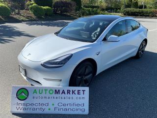Used 2020 Tesla Model 3 STANDARD RANGE PLUS, LOCAL, FINANCING, READY TO GO! for sale in Surrey, BC