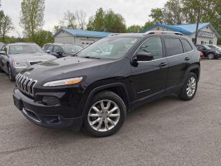 Used 2015 Jeep Cherokee Limited 4WD for sale in Madoc, ON
