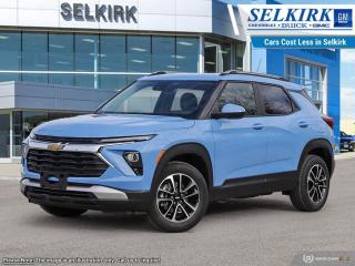 <b>Heated Seats,  Heated Steering Wheel,  Blind Spot Detection,  Remote Start,  Apple CarPlay!</b><br> <br> <br> <br>  Anything but subtle, you can’t help but notice this trendy Trailblazer. <br> <br>After a long day of work, you need a car to work just as hard for you. With a surprisingly spacious cabin, plenty of power, and incredible efficiency, this Trailblazer is begging to be in your squad. When it’s time to grab the crew and all their gear to make some memories, this versatile and adventurous Trailblazer is an obvious choice.<br> <br> This fountain blue SUV  has an automatic transmission and is powered by a  155HP 1.3L 3 Cylinder Engine.<br> <br> Our Trailblazers trim level is LT AWD. This Trailblazer LT AWD trim steps things up with a Cold Weather Package that adds heated driver and front passenger seats and a heated steering wheel, and also includes blind spot detection and rear cross traffic alert with rear park assist. Its also loaded with great standard features like an 11-inch diagonal HD infotainment screen with wireless Apple and Android Auto, Wi-Fi Hotspot capability, SiriusXM satellite radio, and an 8-inch digital drivers display. Safety features also include automatic emergency braking, front pedestrian braking, lane keeping assist with lane departure warning, following distance indication, forward collision alert, and IntelliBeam high beam assistance. This vehicle has been upgraded with the following features: Heated Seats,  Heated Steering Wheel,  Blind Spot Detection,  Remote Start,  Apple Carplay,  Android Auto,  Lane Departure Warning. <br><br> <br>To apply right now for financing use this link : <a href=https://www.selkirkchevrolet.com/pre-qualify-for-financing/ target=_blank>https://www.selkirkchevrolet.com/pre-qualify-for-financing/</a><br><br> <br/>    Incentives expire 2024-05-31.  See dealer for details. <br> <br>Selkirk Chevrolet Buick GMC Ltd carries an impressive selection of new and pre-owned cars, crossovers and SUVs. No matter what vehicle you might have in mind, weve got the perfect fit for you. If youre looking to lease your next vehicle or finance it, we have competitive specials for you. We also have an extensive collection of quality pre-owned and certified vehicles at affordable prices. Winnipeg GMC, Chevrolet and Buick shoppers can visit us in Selkirk for all their automotive needs today! We are located at 1010 MANITOBA AVE SELKIRK, MB R1A 3T7 or via phone at 204-482-1010.<br> Come by and check out our fleet of 80+ used cars and trucks and 170+ new cars and trucks for sale in Selkirk.  o~o