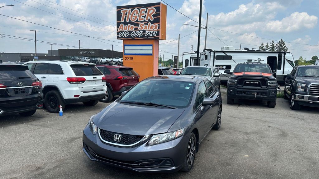 Used 2015 Honda Civic EX, WELL MAINTAINED, ONLY 157KMS, CERTIFIED for Sale in London, Ontario