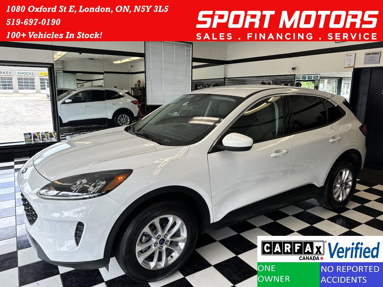 Used 2021 Ford Escape SE AWD+LaneKeep+Pre Collision Assist+CLEAN CARFAX for sale in London, ON