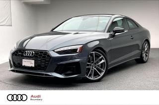 Used 2021 Audi A5 2.0T Technik quattro 7sp S Tronic Cpe for sale in Burnaby, BC