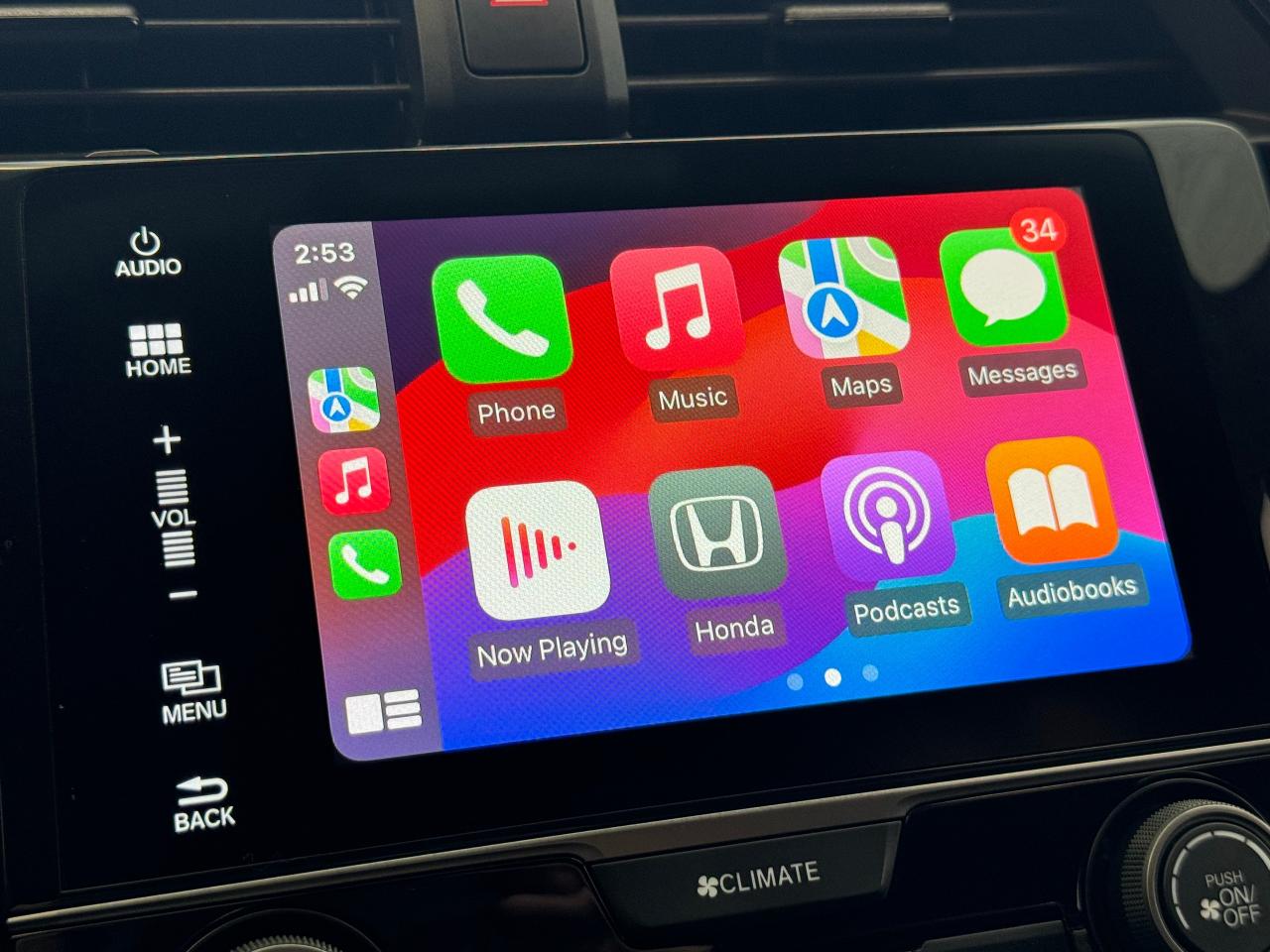 2018 Honda Civic LX  W/Honda Sense+New Tires+A/C+ApplePlay+Camera - Photo #24