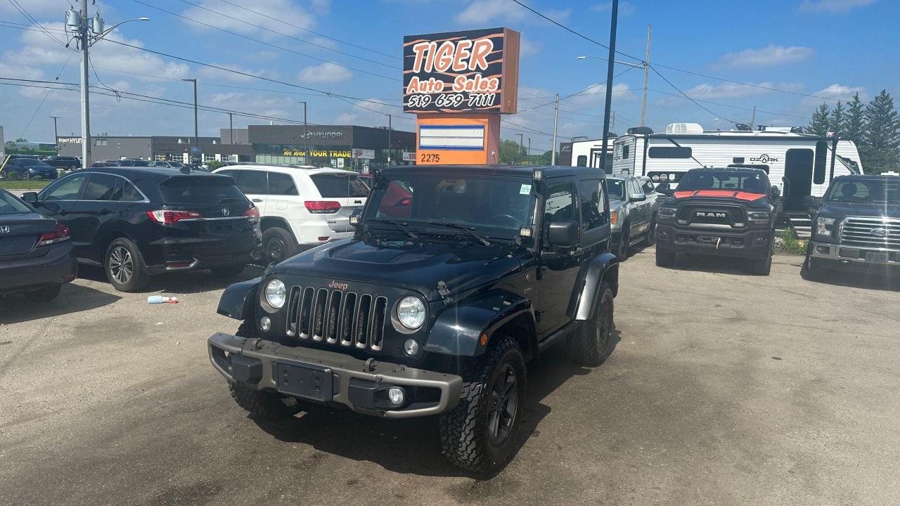 2016 Jeep Wrangler 75TH ANNIVERSARY, MANUAL, HARD TOP, CERTIFIED