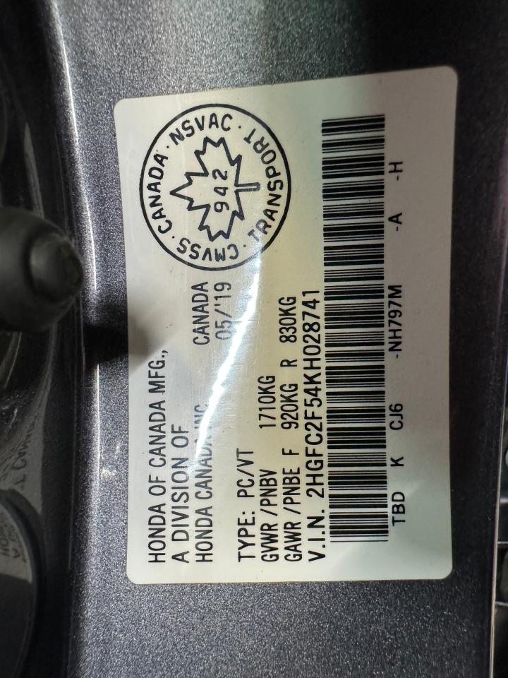 2019 Honda Civic LX+New Brakes+Remote Start+Lane Keep+CLEAN CARFAX Photo100