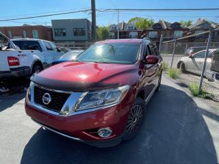 Used 2014 Nissan Pathfinder SL *4WD, 7 PASS, HEATED LEATHER SEATS & STEERING* for sale in Hamilton, ON