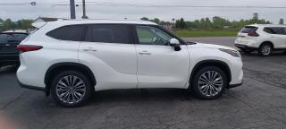 Used 2021 Toyota Highlander Platinum  AWD for sale in Fonthill, ON