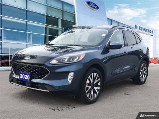 Used 2020 Ford Escape SEL New Brakes | 2 Set's Of Tires | Accident Free for sale in Winnipeg, MB