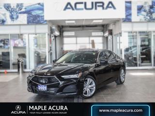 Used 2021 Acura TLX Tech | Bought here, Serviced here | Low KM for sale in Maple, ON
