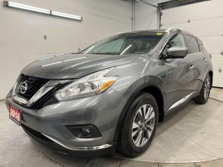 Used 2016 Nissan Murano SL AWD| PANO ROOF | LEATHER | 360 CAM | BLIND SPOT for sale in Ottawa, ON