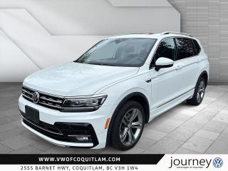 Used 2018 Volkswagen Tiguan Highline 2.0T 8sp at w/Tip 4M for sale in Coquitlam, BC
