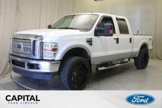 Used 2008 Ford F-350 Super Duty SRW Lariat SuperCrew **Leather, Heated Seats, Aftermarket Wheels, 6.4L Deleted, Tuned** for sale in Regina, SK