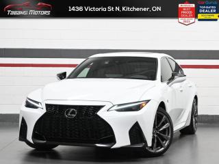 Used 2021 Lexus IS 300 F SPORT  No Accident Red Interior Navigation Sunroof Lane Keep for sale in Mississauga, ON