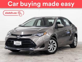 Used 2017 Toyota Corolla LE w/ Rearview Cam, Bluetooth, A/C for sale in Toronto, ON