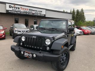 Used 2015 Jeep Wrangler 4WD 2dr for sale in Ottawa, ON