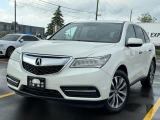 Used 2015 Acura MDX TECH PKG / SH-AWD / NAV / PANO / LEATHER for sale in Bolton, ON