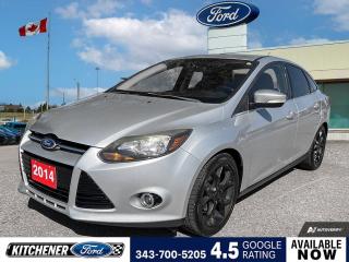 Used 2014 Ford Focus Titanium HEATED SEATS | NAVIGATION | LOW MILEAGE for sale in Kitchener, ON