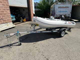 Used 2022 Suzuki - 9.9HP + INFLATE BOAT SUZUMAR MX-320-ORAB D/H for sale in Cambridge, ON