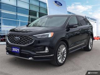 Used 2021 Ford Edge Titanium Local Vehicle | Elite Pack | Trailer Tow Group for sale in Winnipeg, MB