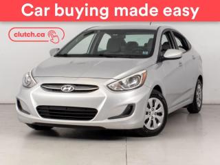 Used 2017 Hyundai Accent SE w/Bluetooth, A/C for sale in Bedford, NS
