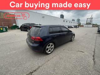 Used 2017 Volkswagen Golf Highline w/ Light & Sound Pkg w/ Apple CarPlay & Android Auto, Rearview Cam, Bluetooth for sale in Toronto, ON