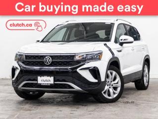 Used 2022 Volkswagen Taos Comfortline AWD w/ Apple CarPlay & Android Auto, Rearview Cam, Bluetooth for sale in Toronto, ON