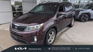<p>Come see our lovely 2015 Sorento EX AWD V6.  It can tow, it has heated seats and heated steering wheel, Autoclimate control to keep super comfy and is renowned for being a smooth driving, reliable SUV.</p>

<p>Rear view camera, leather and lots more round out this package and coming fully certified!</p>

<p> </p>

<p>Schedule your free test drive today!</p>

<p><strong>Kitchener Kia’s Used Car Philosophy: Provide each client with an open, honest and transparent used car buying process. With the use of real time pricing software, complimentary Carfax reports and an in-depth safety inspection review (when applicable), you can rest assured that your used car purchase will offer you the best value and use of your time. </strong></p>

<p> </p>

<p><strong>Kitchener Kia proudly serves all neighbouring communities including: Kitchener, Waterloo, Cambridge, Guelph, St. Thomas, Strathroy, Clinton, Owen Sound, Sarnia, Listowel, Woodstock, Grand Bend, Port Stanley, Belmont, Ingersoll, Brantford, Paris, and Chatham.</strong></p>

<p> </p>

<p><strong>519-571-2828</strong></p>

<p><strong>sales@kitchenerkia.com</strong></p>
OAC and term subject to bank approval and year of vehicle.