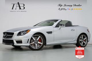 This Powerful 2012 Mercedes-Benz SLK 55 AMG is a Canadian vehicle with a clean Carfax report. The Affalterbach Edition is a special and highly sought-after version of the SLK-Class roadster, embodying performance, luxury, and exclusivity.

Key Features Includes:

- SLK 55 AMG
- Premium Package         $6990
- Affalterbach Special Edition
- V8
- Roadster
- Navigation
- Harman Kardon Sound System
- Sirius XM Radio
- Bluetooth
- Red Leather Interior
- Front Heated Seats
- Cruise Control
- Red Brake Calipers
- 18" AMG Alloy Wheels 

NOW OFFERING 3 MONTH DEFERRED FINANCING PAYMENTS ON APPROVED CREDIT. 

Looking for a top-rated pre-owned luxury car dealership in the GTA? Look no further than Toronto Auto Brokers (TAB)! Were proud to have won multiple awards, including the 2024 AutoTrader Best Priced Dealer, 2024 CBRB Dealer Award, the Canadian Choice Award 2024, the 2024 BNS Award, the 2024 Three Best Rated Dealer Award, and many more!

With 30 years of experience serving the Greater Toronto Area, TAB is a respected and trusted name in the pre-owned luxury car industry. Our 30,000 sq.Ft indoor showroom is home to a wide range of luxury vehicles from top brands like BMW, Mercedes-Benz, Audi, Porsche, Land Rover, Jaguar, Aston Martin, Bentley, Maserati, and more. And we dont just serve the GTA, were proud to offer our services to all cities in Canada, including Vancouver, Montreal, Calgary, Edmonton, Winnipeg, Saskatchewan, Halifax, and more.

At TAB, were committed to providing a no-pressure environment and honest work ethics. As a family-owned and operated business, we treat every customer like family and ensure that every interaction is a positive one. Come experience the TAB Lifestyle at its truest form, luxury car buying has never been more enjoyable and exciting!

We offer a variety of services to make your purchase experience as easy and stress-free as possible. From competitive and simple financing and leasing options to extended warranties, aftermarket services, and full history reports on every vehicle, we have everything you need to make an informed decision. We welcome every trade, even if youre just looking to sell your car without buying, and when it comes to financing or leasing, we offer same day approvals, with access to over 50 lenders, including all of the banks in Canada. Feel free to check out your own Equifax credit score without affecting your credit score, simply click on the Equifax tab above and see if you qualify.

So if youre looking for a luxury pre-owned car dealership in Toronto, look no further than TAB! We proudly serve the GTA, including Toronto, Etobicoke, Woodbridge, North York, York Region, Vaughan, Thornhill, Richmond Hill, Mississauga, Scarborough, Markham, Oshawa, Peteborough, Hamilton, Newmarket, Orangeville, Aurora, Brantford, Barrie, Kitchener, Niagara Falls, Oakville, Cambridge, Kitchener, Waterloo, Guelph, London, Windsor, Orillia, Pickering, Ajax, Whitby, Durham, Cobourg, Belleville, Kingston, Ottawa, Montreal, Vancouver, Winnipeg, Calgary, Edmonton, Regina, Halifax, and more.

Call us today or visit our website to learn more about our inventory and services. And remember, all prices exclude applicable taxes and licensing, and vehicles can be certified at an additional cost of $799.