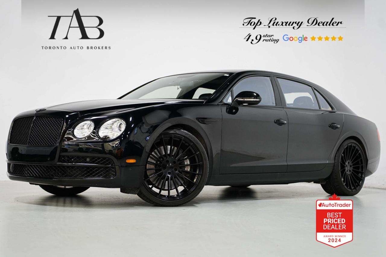 Used 2014 Bentley FLYING SPUR W12 | REAR ENTERTAINMENT | 22 IN WHEELS for sale in Vaughan, ON