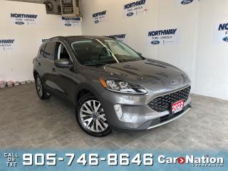 Used 2022 Ford Escape TITANIUM | AWD | LEATHER| HYBRID | PANO ROOF | NAV for sale in Brantford, ON