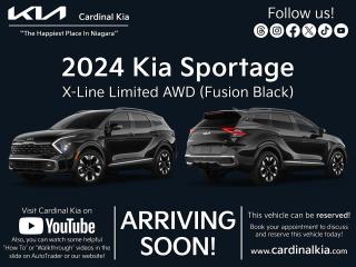 New 2024 Kia Sportage X-Line Limited AWD w/Black Interior for sale in Niagara Falls, ON