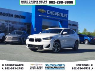 Recent Arrival! Alpine White 2022 BMW X2 xDrive28i For Sale, Bridgewater AWD 8-Speed Automatic 2.0L 4-Cylinder DOHC 16V TwinPower Turbo 7 Speakers, ABS brakes, Air Conditioning, Auto High-beam Headlights, Automatic temperature control, Brake assist, Compass, Delay-off headlights, Driver door bin, Driver vanity mirror, Electronic Stability Control, Exterior Parking Camera Rear, Four wheel independent suspension, Front Bucket Seats, Front dual zone A/C, Front fog lights, Heated door mirrors, Heated Front Seats, Heated Steering Wheel, Illuminated entry, Knee airbag, Memory seat, Navigation System, Occupant sensing airbag, Outside temperature display, Panic alarm, Power door mirrors, Power driver seat, Power passenger seat, Power steering, Power windows, Radio data system, Rear window defroster, Rear window wiper, Security system, Speed control, Speed-sensing steering, Speed-Sensitive Wipers, Steering wheel mounted audio controls, Tachometer, Telescoping steering wheel, Tilt steering wheel, Trip computer, Turn signal indicator mirrors, Variably intermittent wipers.