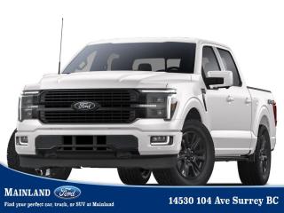 New 2024 Ford F-150 PLATINUM for sale in Surrey, BC