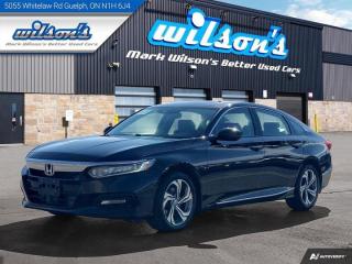 Used 2018 Honda Accord Sedan EX-L Leather, Sunroof, Heated Steering + Seats, Rear Camera, Bluetooth, Alloy Wheels and more! for sale in Guelph, ON
