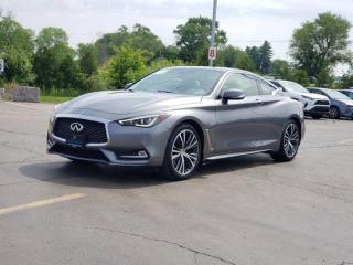 Used 2018 Infiniti Q60 3.0t Premium AWD, Leather, Nav, Sunroof, Heated Seats, Bluetooth, Rear Camera, New Tires! for sale in Guelph, ON