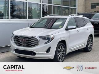 Used 2020 GMC Terrain Denali  DRIVER SAFETY PACKAGE + LUXURY PACKAGE + ADAPTIVE CRUISE CONTROL + PANORAMIC SUNROOF for sale in Calgary, AB