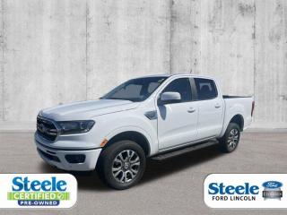 Recent Arrival!1 OWNER, BOUGHT HERE, SERVICED HERE, TRADED HEREtech package; ADAPTIVE CRUISENAVIGATIONSIRIUSTRAILER TOW PACKAGESPRAY IN BEDLINERRUNNING BOARDSFORDPASSHEATED LEATHEROxford White2022 Ford Ranger Lariat4WD 10-Speed Automatic EcoBoost 2.3L I4 GTDi DOHC Turbocharged VCTVALUE MARKET PRICING!!, 4WD.ALL CREDIT APPLICATIONS ACCEPTED! ESTABLISH OR REBUILD YOUR CREDIT HERE. APPLY AT https://steeleadvantagefinancing.com/6198 We know that you have high expectations in your car search in Halifax. So if youre in the market for a pre-owned vehicle that undergoes our exclusive inspection protocol, stop by Steele Ford Lincoln. Were confident we have the right vehicle for you. Here at Steele Ford Lincoln, we enjoy the challenge of meeting and exceeding customer expectations in all things automotive.