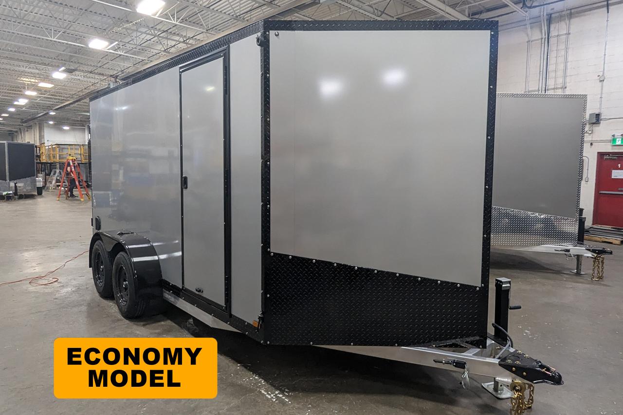 New 2024 Canadian Trailer Company 7x14 V Nose Cargo Trailer Econo model for sale in Guelph, ON