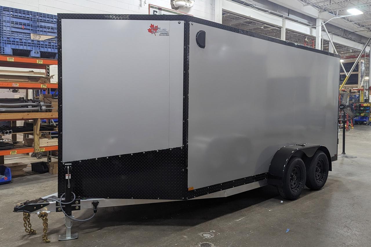 2024 Canadian Trailer Company 7x14 V Nose Cargo Trailer Econo model