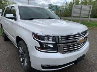 <p><strong>Affordable luxury and comfort at a great price can be yours on this 2018 Chevy Tahoe  Premier Edition  lease return . Call Spadoni Sales and Leasing today at the Thunder Bay Airport 807-577-1234 and ask for all the details . They are OPENING  this Saturday so that they can serve you better .</strong></p>