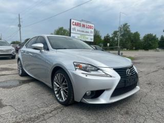 <p><span style=font-size: 14pt;><strong>2014 Lexus IS250 AWD</strong></span></p><p><span style=font-size: 14pt;><span style=font-size: 18.6667px;>Introducing the 2015 Lexus IS 250 – where luxury meets performance. This sleek sedan offers a powerful engine and precision handling, ensuring an exhilarating driving experience. Its sophisticated design and premium interior provide comfort and style, making every journey enjoyable. Packed with advanced technology and safety features, the IS 250 delivers both convenience and peace of mind. Dont miss the opportunity to elevate your driving experience. Schedule your test drive today and discover the unmatched quality of the 2015 Lexus IS 250!</span></span></p><p><span style=font-size: 14pt;><strong>CARS IN LOBO LTD. (Buy - Sell - Trade - Finance) <br /></strong></span><span style=font-size: 14pt;><strong style=font-size: 18.6667px;>Office# - 519-666-2800<br /></strong></span><span style=font-size: 14pt;><strong>TEXT 24/7 - 226-289-5416</strong></span></p><p><span style=font-size: 12pt;>-> LOCATION <a title=Location  href=https://www.google.com/maps/place/Cars+In+Lobo+LTD/@42.9998602,-81.4226374,15z/data=!4m5!3m4!1s0x0:0xcf83df3ed2d67a4a!8m2!3d42.9998602!4d-81.4226374 target=_blank rel=noopener>6355 Egremont Dr N0L 1R0 - 6 KM from fanshawe park rd and hyde park rd in London ON</a><br />-> Quality pre owned local vehicles. CARFAX available for all vehicles <br />-> Certification is included in price unless stated AS IS or ask about our AS IS pricing<br />-> We offer Extended Warranty on our vehicles inquire for more Info<br /></span><span style=font-size: small;><span style=font-size: 12pt;>-> All Trade ins welcome (Vehicles,Watercraft, Motorcycles etc.)</span><br /><span style=font-size: 12pt;>-> Financing Available on qualifying vehicles <a title=FINANCING APP href=https://carsinlobo.ca/fast-loan-approvals/ target=_blank rel=noopener>APPLY NOW -> FINANCING APP</a></span><br /><span style=font-size: 12pt;>-> Register & license vehicle for you (Licensing Extra)</span><br /><span style=font-size: 12pt;>-> No hidden fees, Pressure free shopping & most competitive pricing</span></span></p><p><span style=font-size: small;><span style=font-size: 12pt;>MORE QUESTIONS? FEEL FREE TO CALL (519 666 2800)/TEXT </span></span><span style=font-size: 18.6667px;>226-289-5416</span><span style=font-size: small;><span style=font-size: 12pt;> </span></span><span style=font-size: 12pt;>/EMAIL (Sales@carsinlobo.ca)</span></p>